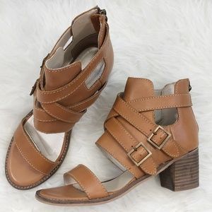 Kelsi Dagger Brooklyn Grant Buckle Shootie Sandals